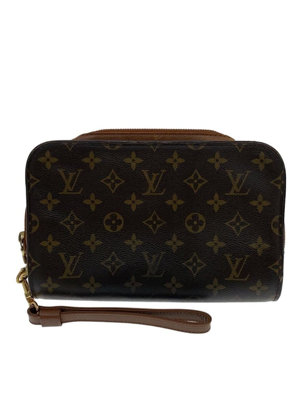 LOUIS VUITTON Orsay Monogram Canvas Brown
